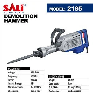 Marteau de démolition SALI 2500w