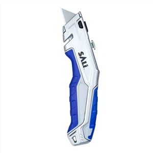 SALI Couteau utilitaire en alliage d’aluminium rétractable 1 + 3 lame